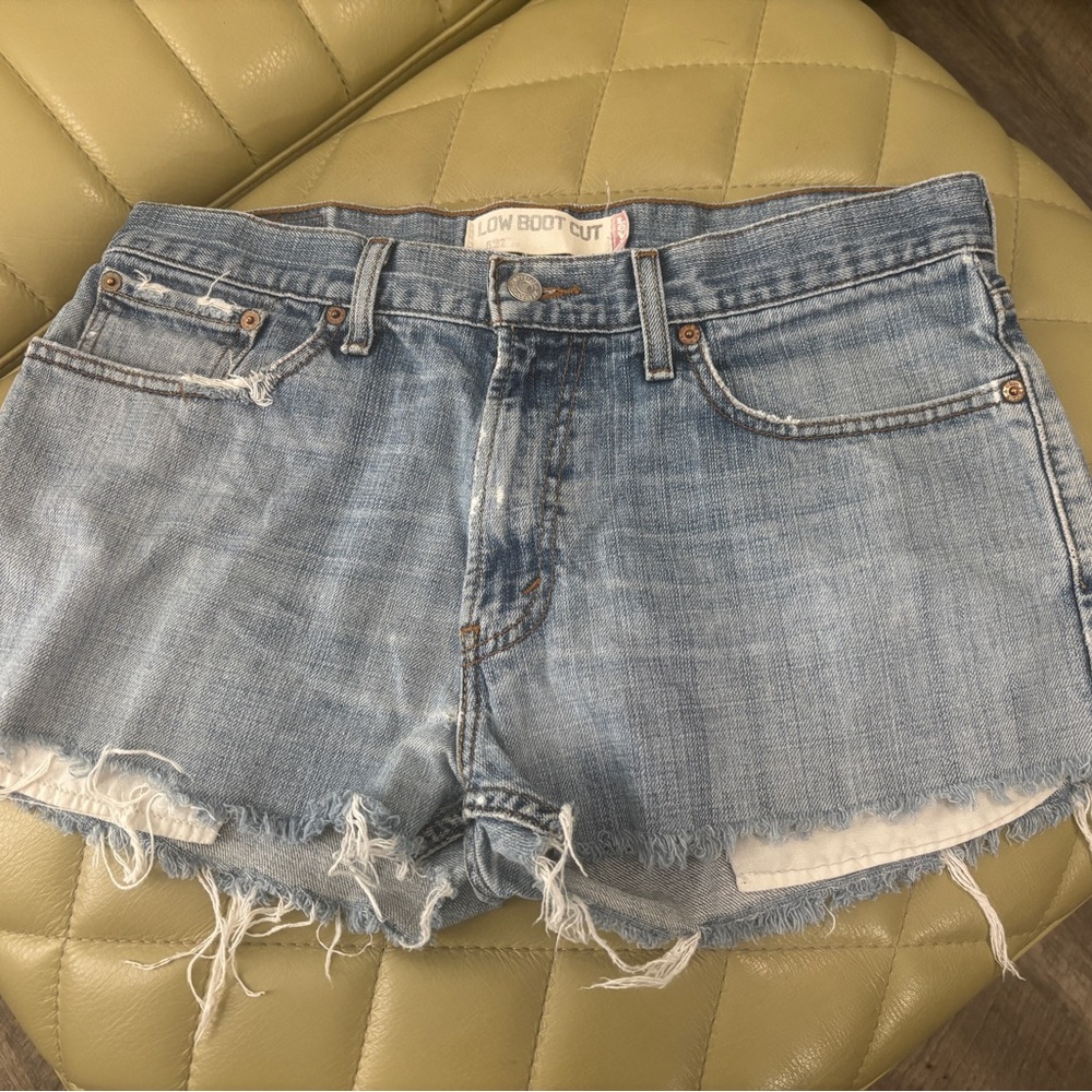 Levi Jean Shorts - Waist 16” x 2 -